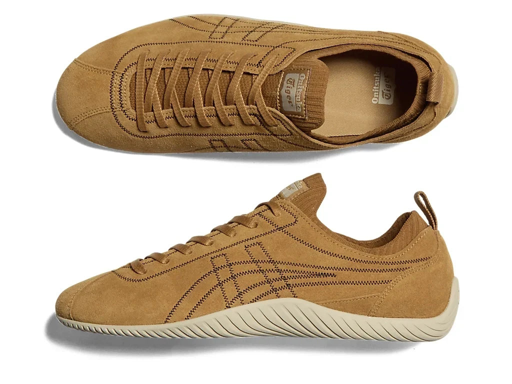 Onitsuka Tiger Sclaw Sneakers - Tan Presidio Black Coffee | 1183C489 200