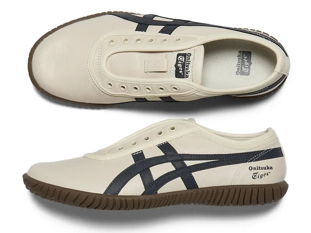 Onitsuka Tiger Tsunahiki Slip-On Sneakers - Birch Indigo Navy | 1183C529 200
