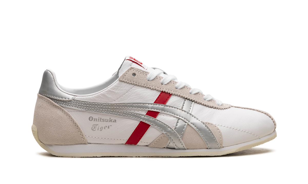 Onitsuka Tiger Runspark Sneakers - White Silver Red