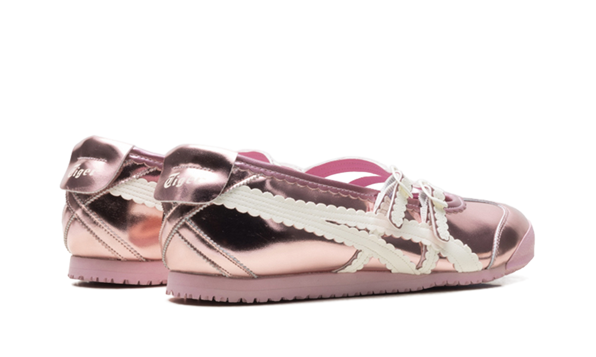 Onitsuka Tiger Mexico 66 TGRS Metallic Pack Women's Ballet Flats - Crystal Pink Cream