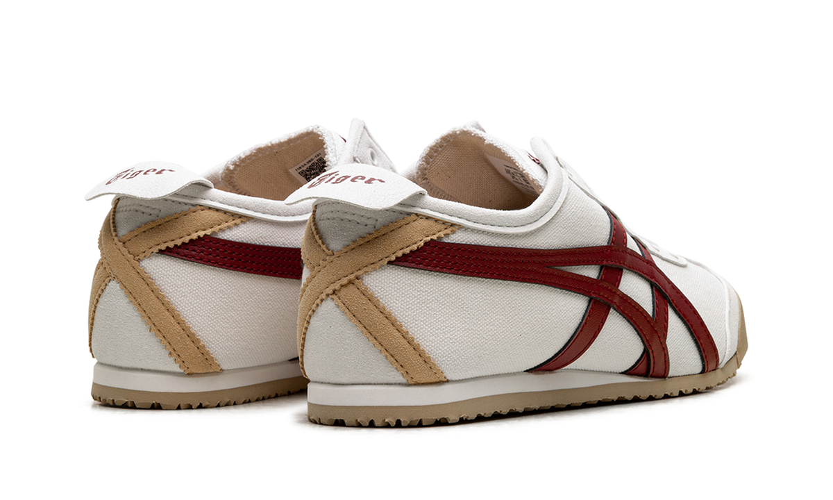 Onitsuka Tiger Mexico 66 Slip-On Sneakers - Off-White Beet Juice