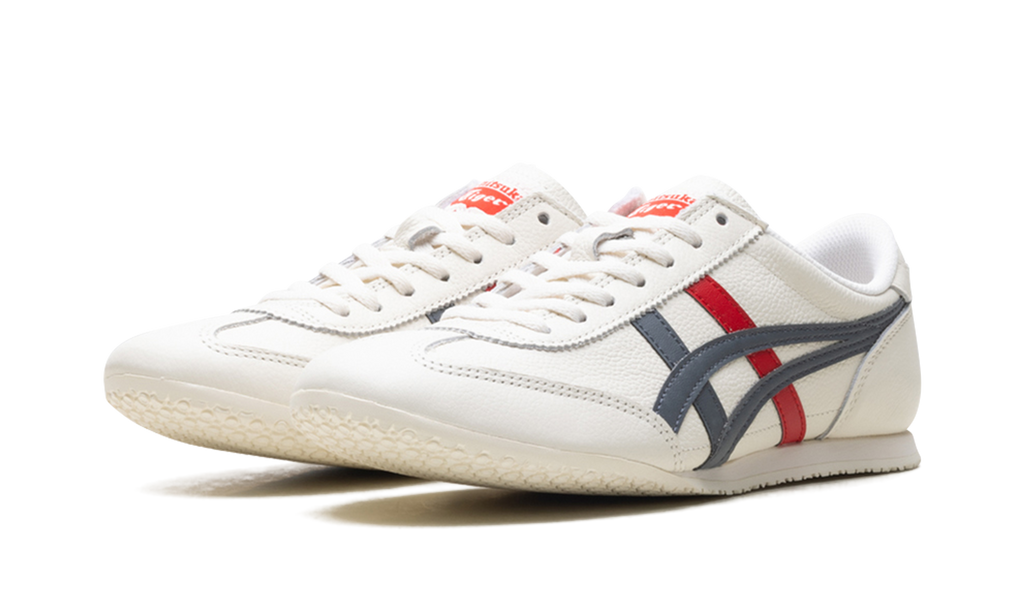 Onitsuka Tiger Machu Racer Sneakers - Cream Black Red