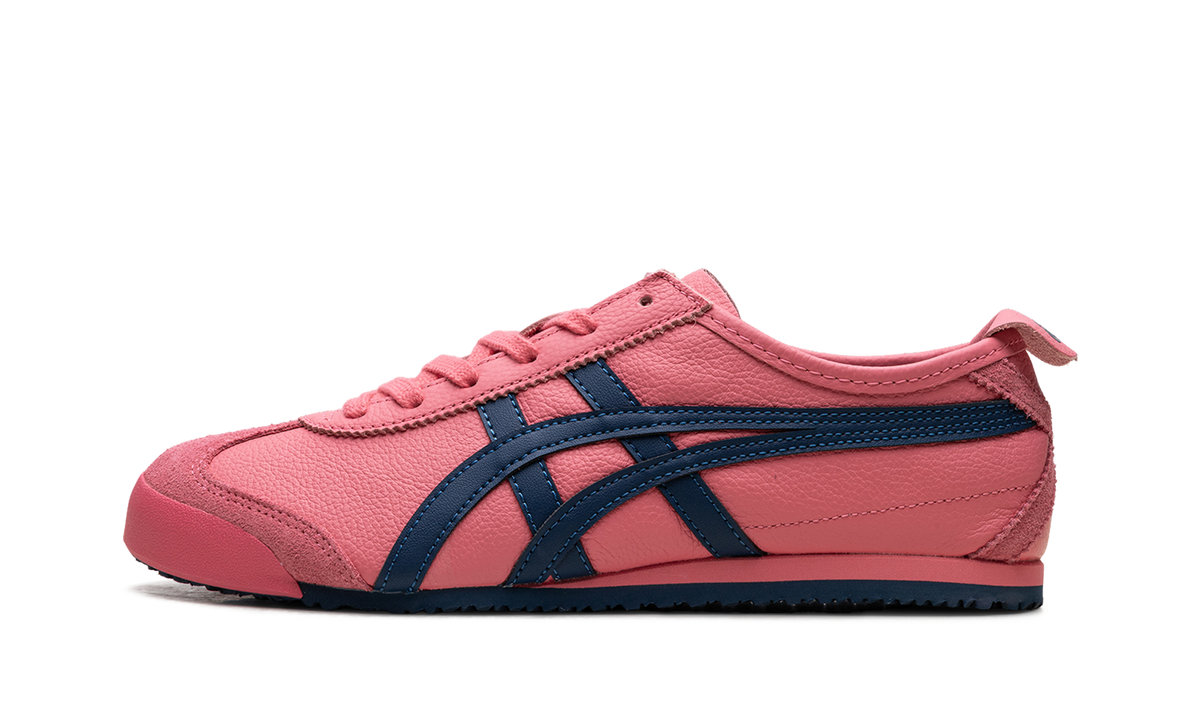 Onitsuka Tiger Mexico 66 Leather Sneakers - Pink Cameo Mako Blue