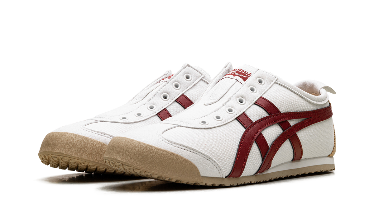 Onitsuka Tiger Mexico 66 Slip-On Sneakers - Off-White Beet Juice