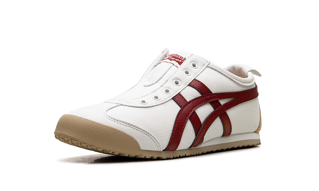Onitsuka Tiger Mexico 66 Slip-On Sneakers - Off-White Beet Juice