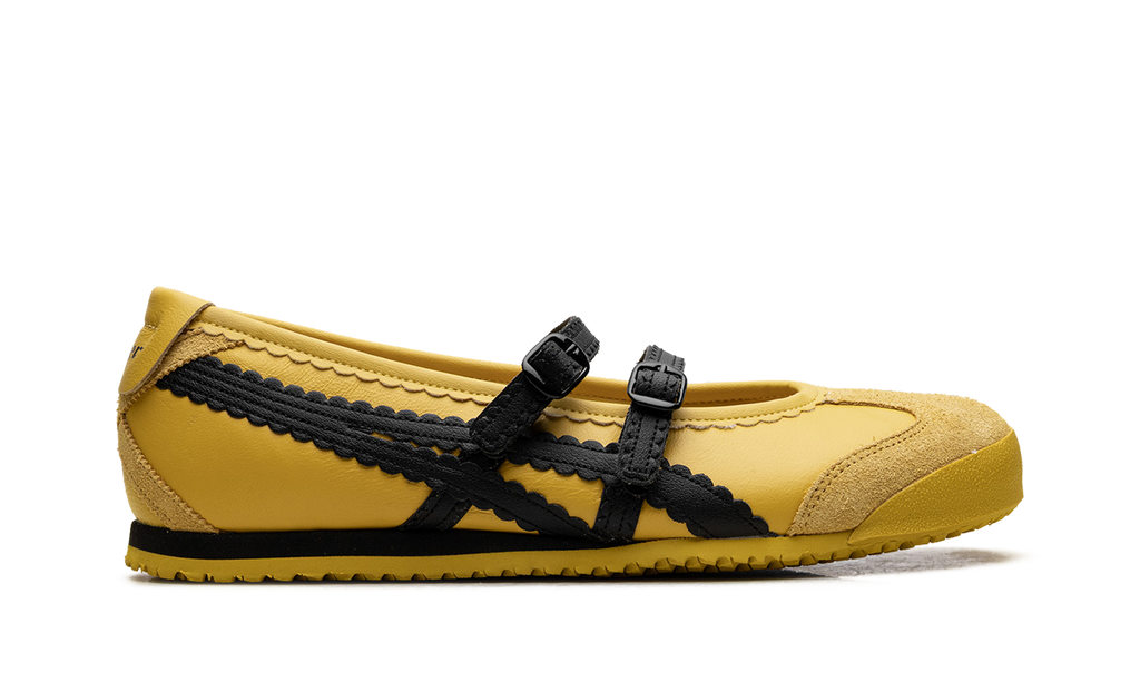 Onitsuka Tiger Mexico 66 TGRS Women's Ballet Flats - Yellow Black