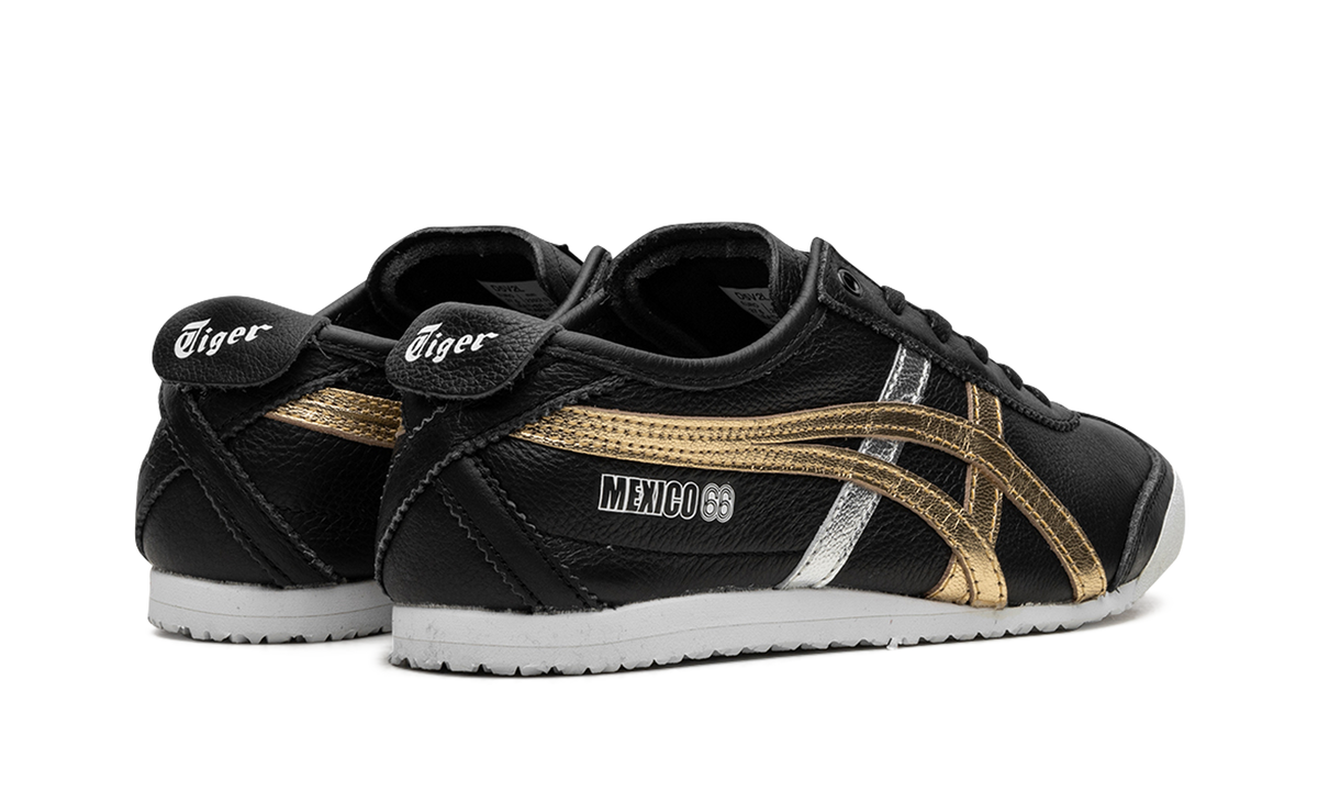 Onitsuka Tiger Mexico 66 Sneakers - Black Gold Silver | D5V2L 9094