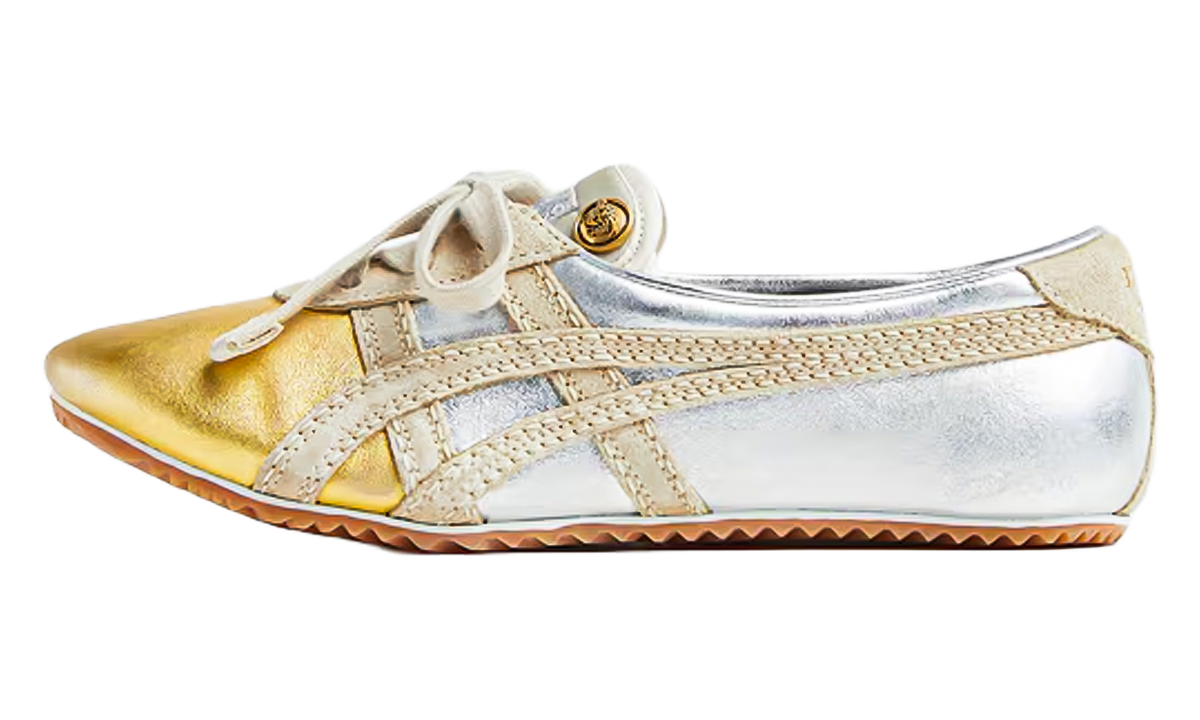 Onitsuka Tiger Tai Chi Sakura Metallic Versace Women's Sneakers - Silver Gold