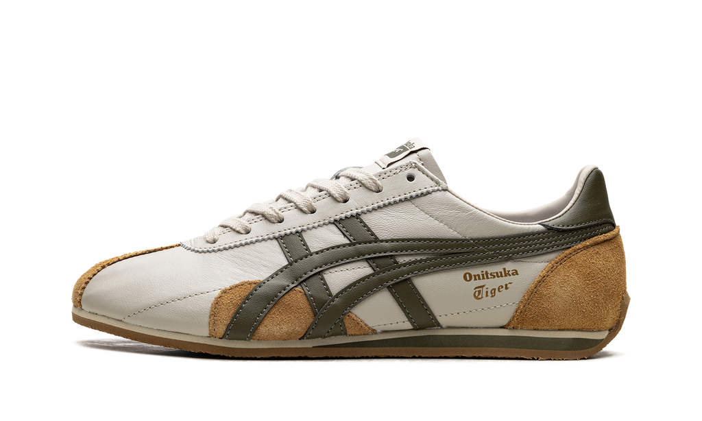 Onitsuka Tiger Runspark Sneakers - Beige Olive Green Mustard Yellow