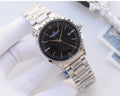 Jaeger-LeCoultre Silver Black Dial Bracelet Watch — hero