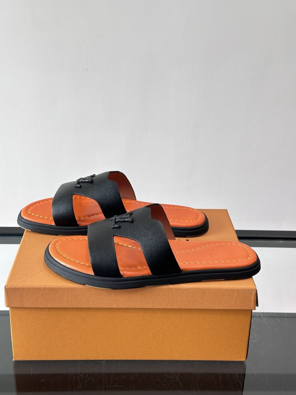 Louis Vuitton Isola Monogram Slide Sandals — side