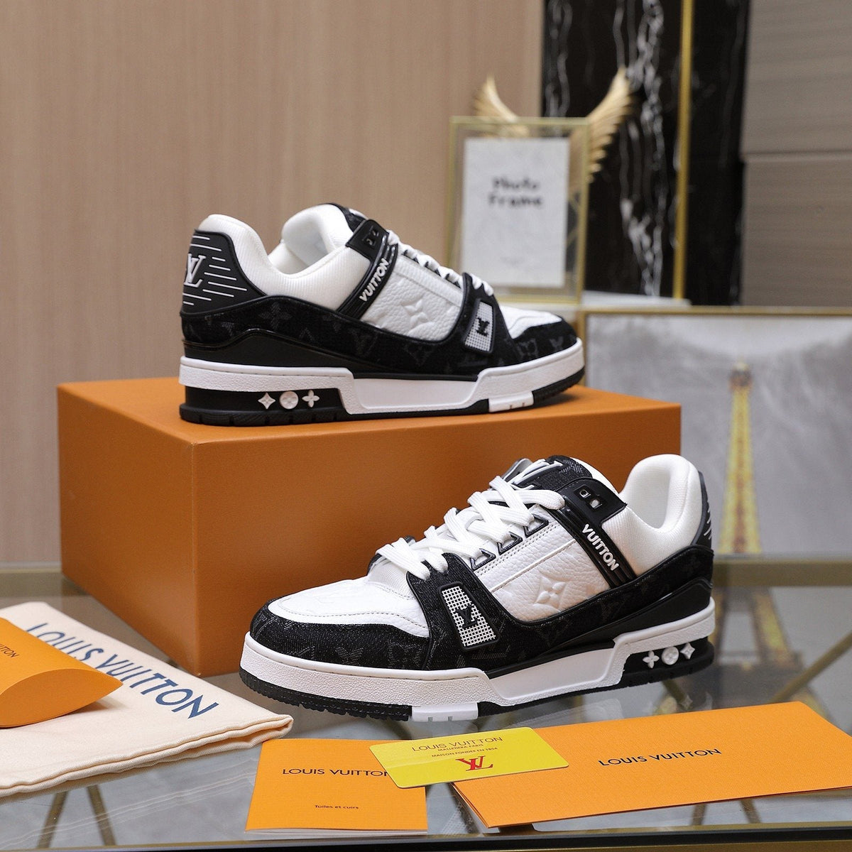 Louis Vuitton Monogram Low-Top Sneakers — side
