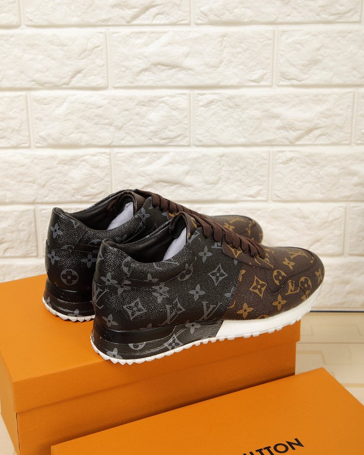 Louis Vuitton Monogram Lace-Up Sneakers — side