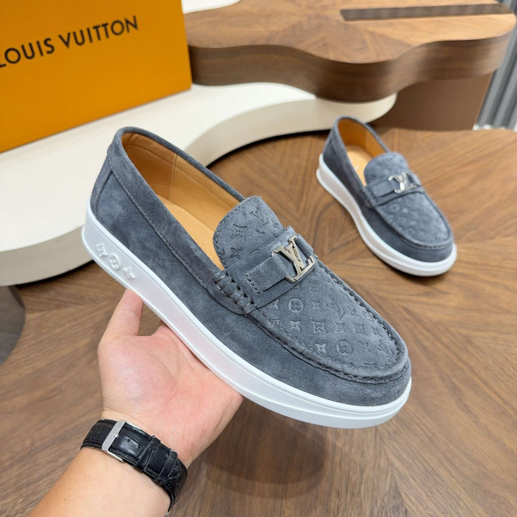 Louis Vuitton Monogram Slip-On Sneakers — model