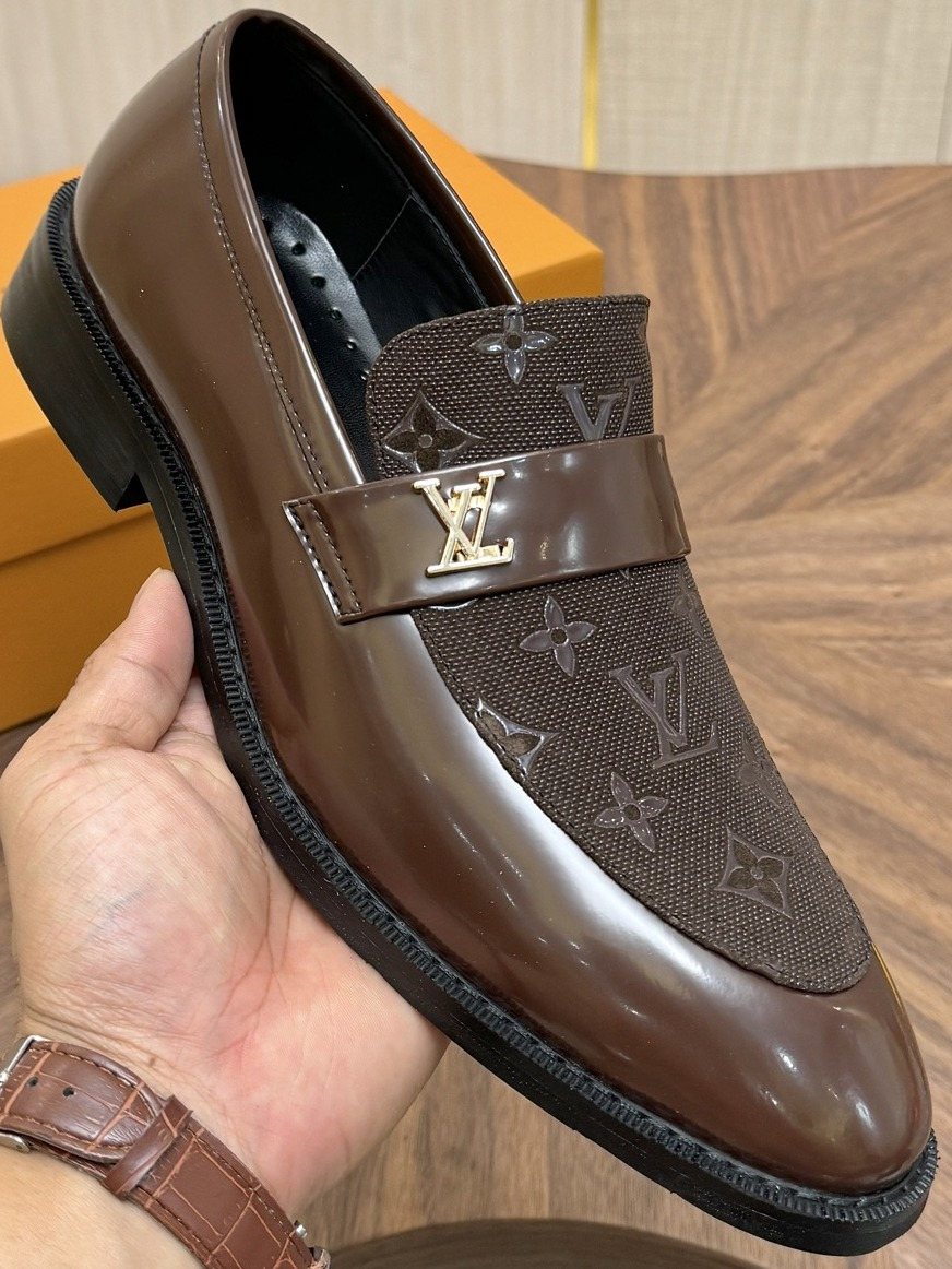 Louis Vuitton Monogram Buckle Loafers — hero