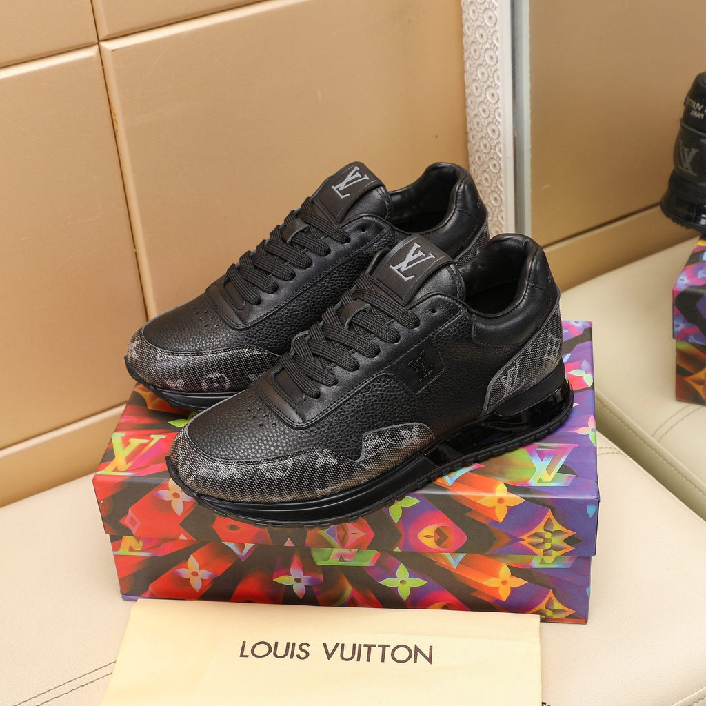Louis Vuitton Run Away Monogram Sneakers — side
