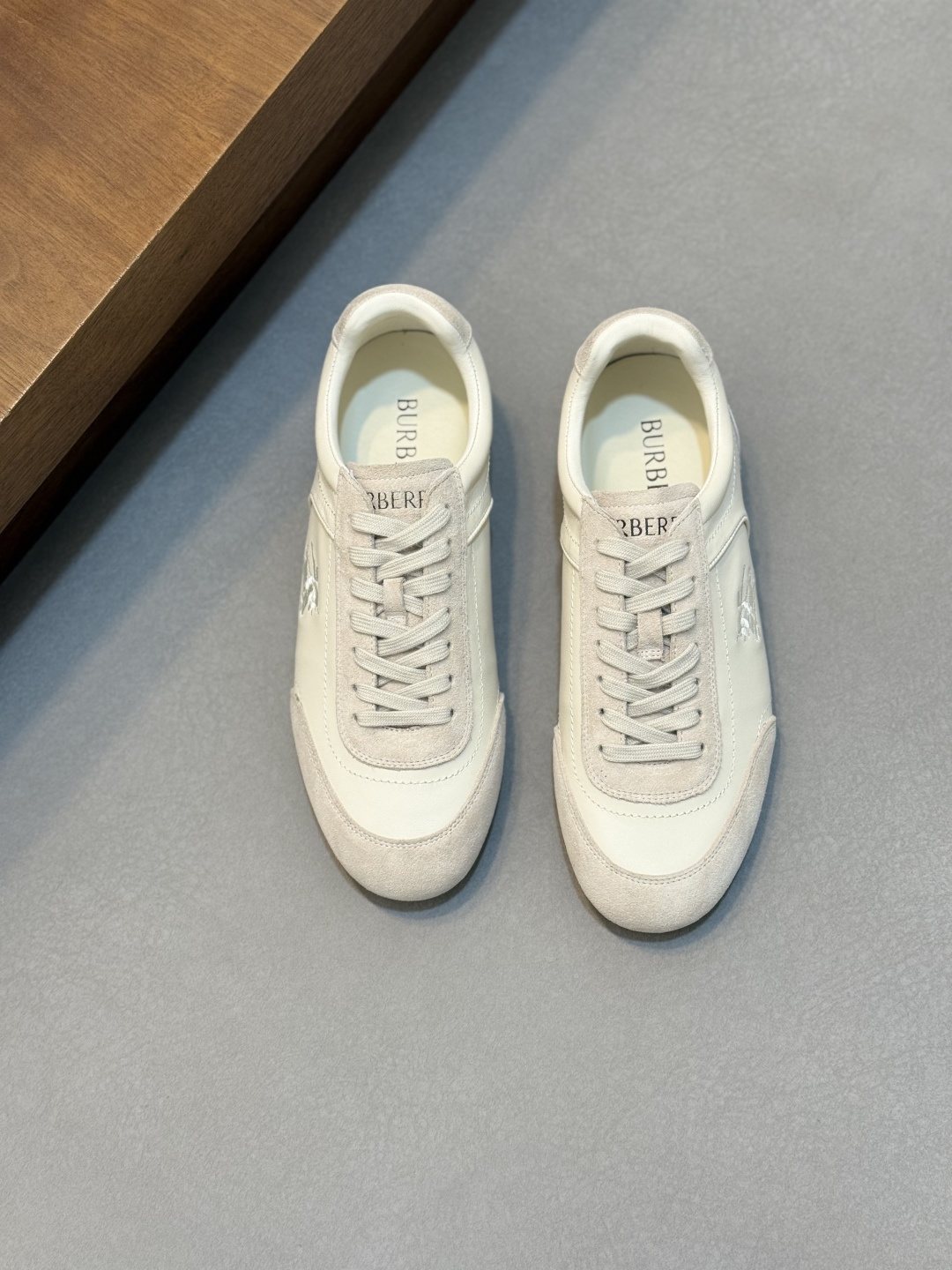 Burberry Low-Top Lace-Up Sneakers — front