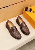 微商相册测试鞋子-Louis Vuitton Monogram Buckle Loafers — hero