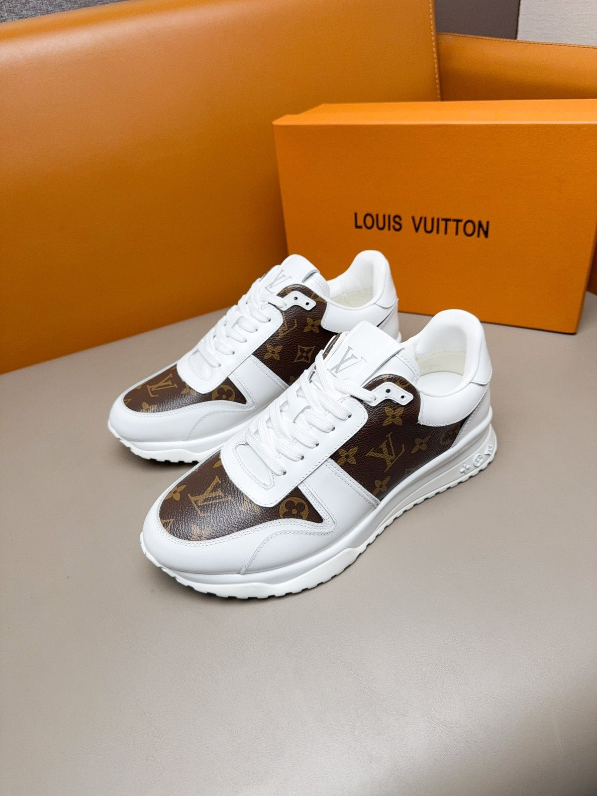 Louis Vuitton Run Away Athletic Sneakers — front