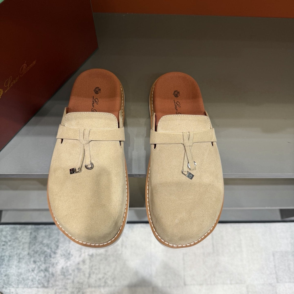 Tassel Backless Loafers — front