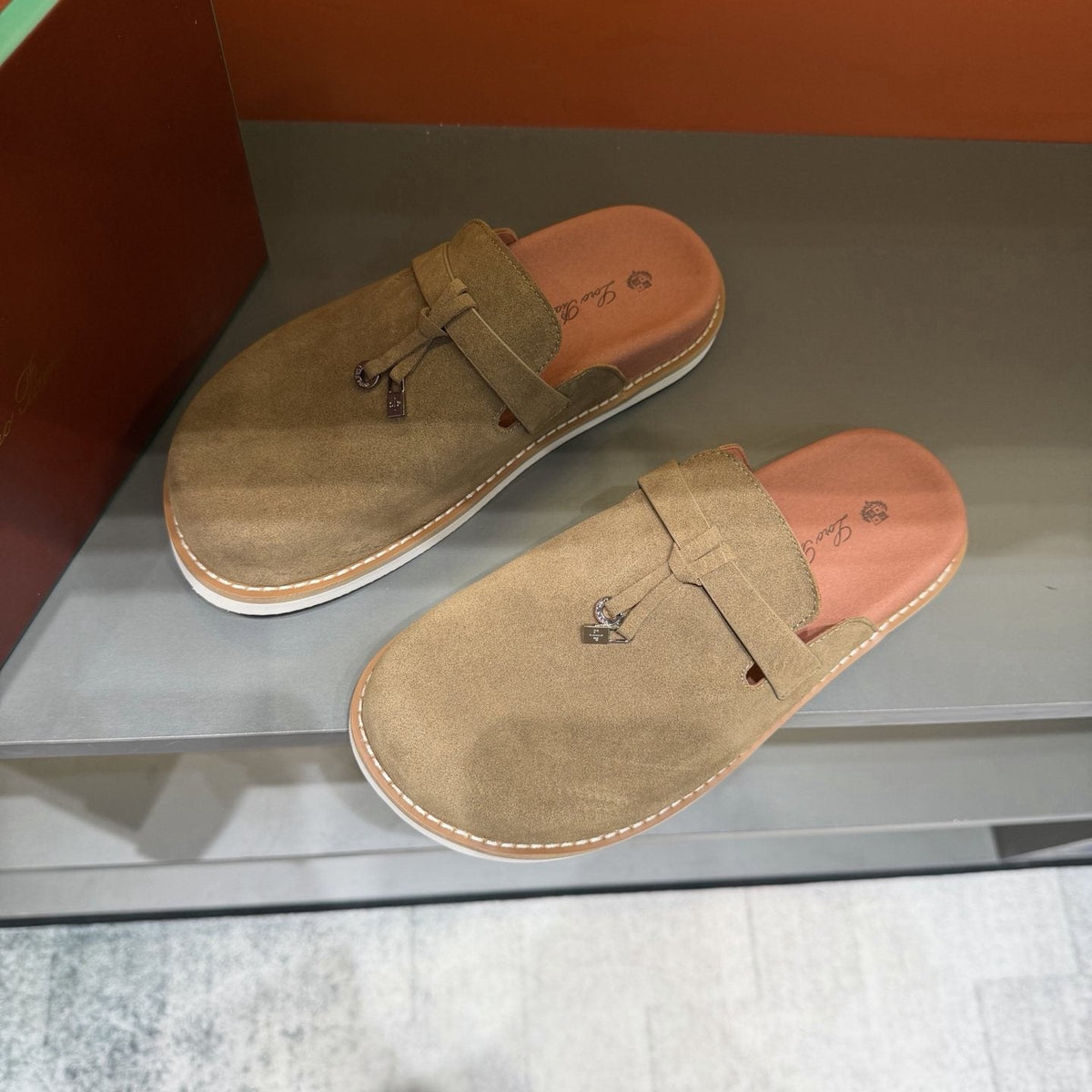 Tassel Backless Loafers — front