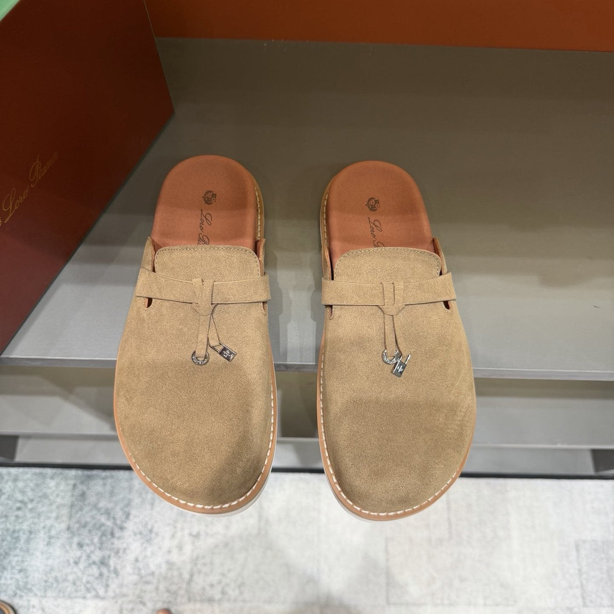 Tassel Backless Loafers — front