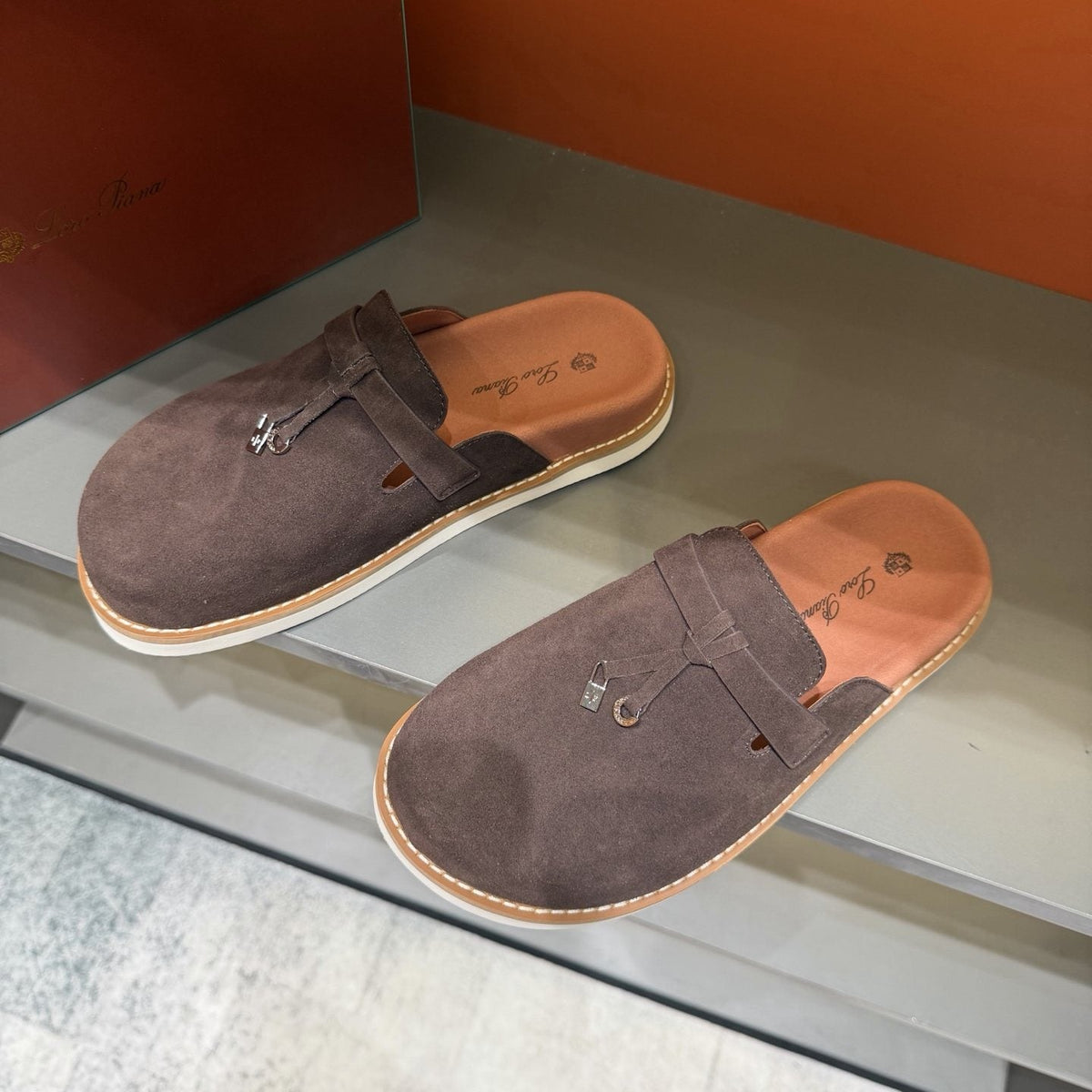 Tassel Backless Loafers — front