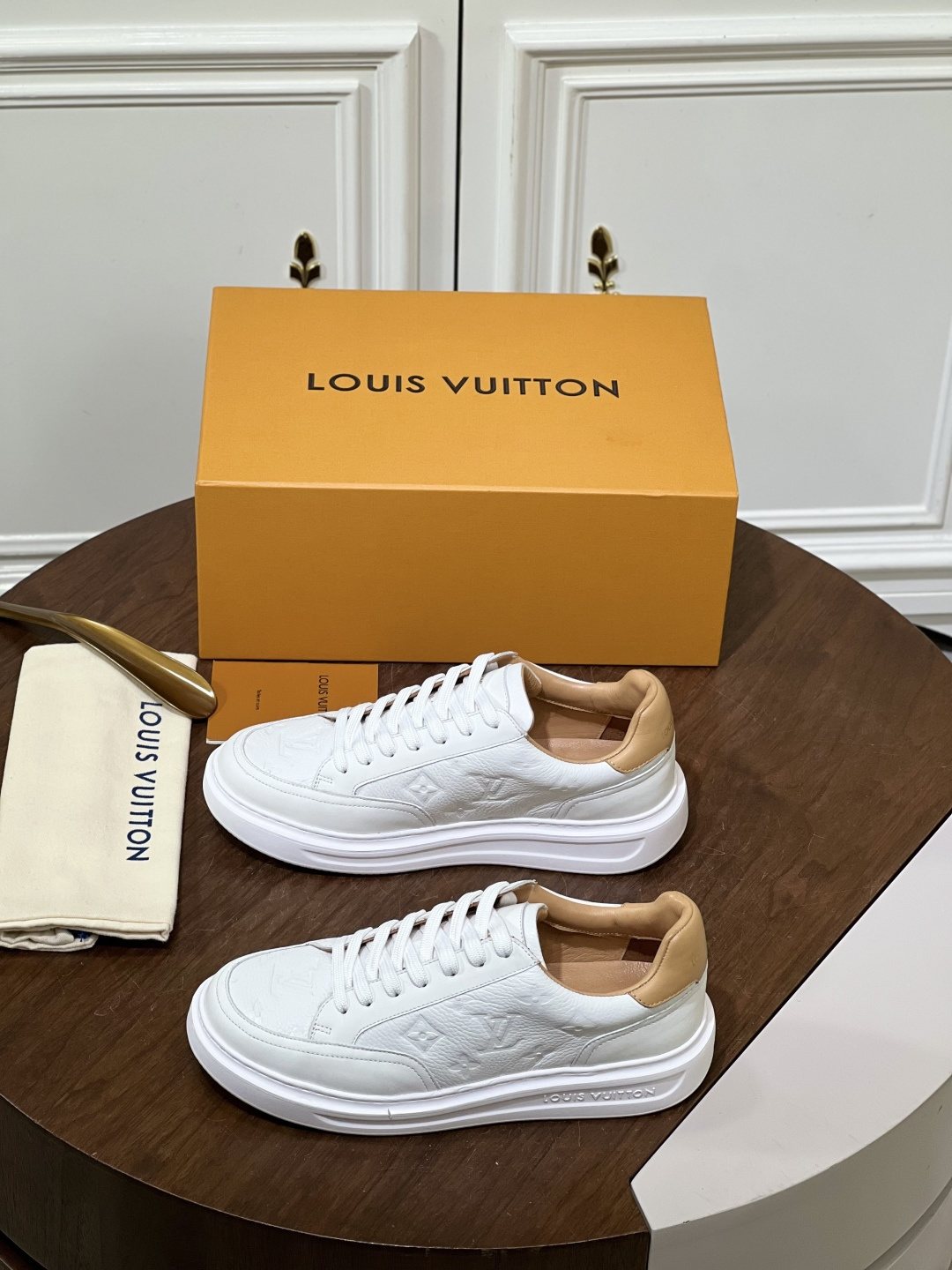 Louis Vuitton Beverly Hills Low-Top Sneakers — front