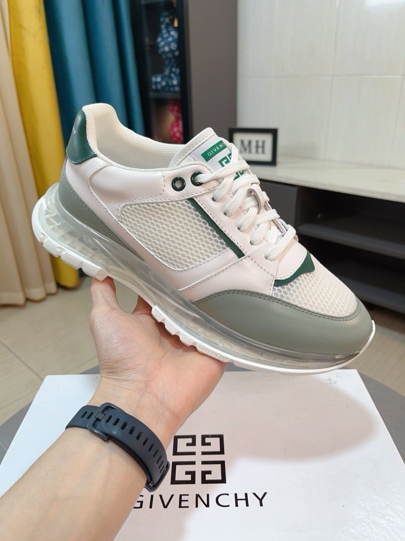 Givenchy Layered Low-Top Sneakers — front