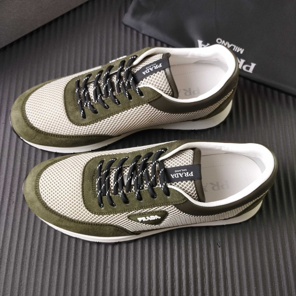 Prada Mesh Low-Top Sneakers — front