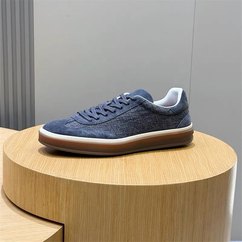 Men’s Low-Top Lace-Up Sneakers — side